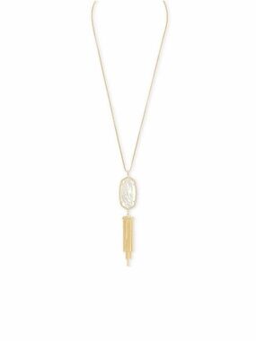 Kendra Scott Gold Tassel Pendant Necklace